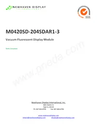 M0420SD-204SDAR1-3 Datenblatt Cover