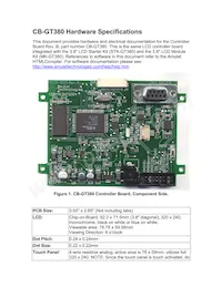 MK-GT380B Datasheet Cover