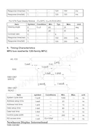 NHD-12032BZ-FSY-YBW Datasheet Page 6