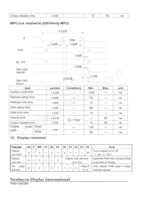 NHD-12032BZ-FSY-YBW Datasheet Page 7