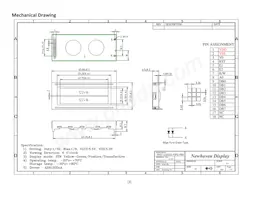 NHD-12232DZ-FSPG-YBW Datasheet Page 3