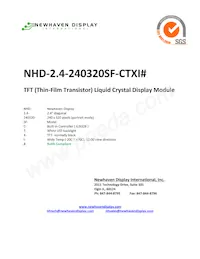 NHD-2.4-240320SF-CTXI# Datenblatt Cover