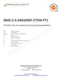 NHD-2.4-240320SF-CTXI#-FT1數據表 封面