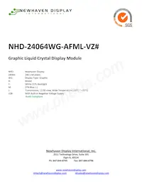 NHD-24064WG-AFML-VZ# Datasheet Cover