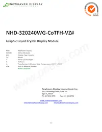 NHD-320240WG-COTFH-VZ# Datasheet Cover