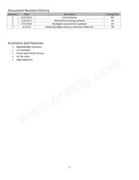 NHD-7.0-800480EF-ATXV# Datasheet Page 2