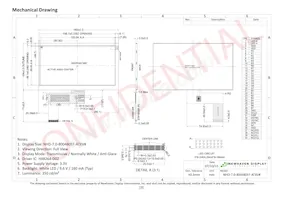 NHD-7.0-800480EF-ATXV# Datasheet Page 3