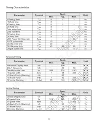 NHD-7.0-800480EF-ATXV# Datasheet Page 6