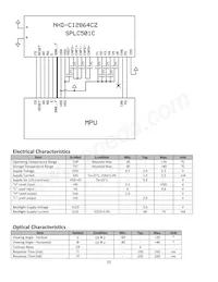 NHD-C12864CZ-FSW-GBW Datasheet Pagina 5