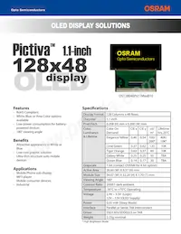 OS128048PN11MB2B10 Datasheet Cover