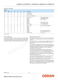 PDSP2114 Datasheet Pagina 10