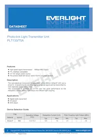 PLT133/T5A Datasheet Cover