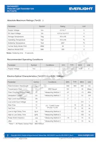 PLT133/T6 Datenblatt Seite 2