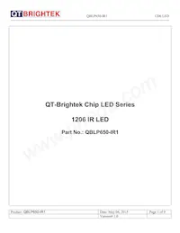 QBLP650-IR1 Datasheet Cover