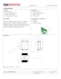 QBLP670-IR2 Datasheet Pagina 3