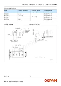 SLY2016-22 Datasheet Pagina 2