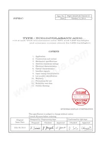 TCG104VGLABANN-AN30 Datasheet Cover