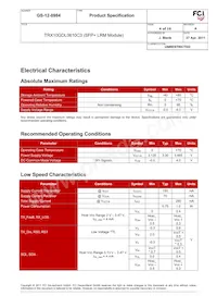 TRX10GDL0610C3 Datasheet Pagina 4