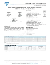 TSMF1030 Datenblatt Cover