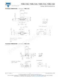 TSML1030 Datasheet Pagina 5