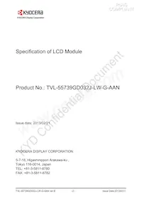TVL-55739GD032J-LW-G-AAN數據表 頁面 2