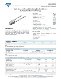 VSLY3850數據表 封面