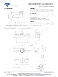 VSMF2890GX01 Datasheet Page 4