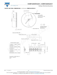 VSMF2890GX01 Datasheet Page 6