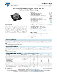 VSMY98545DS Datenblatt Cover