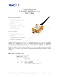 XPRV2022A-VM-FP Datasheet Copertura