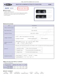 420AXW82MEFC18X30 Datasheet Copertura