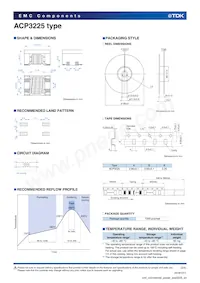 ACP3225-501-2P-TL000數據表 頁面 3