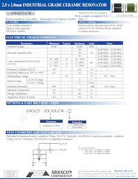 AWSZT-48.00CW-T Datasheet Copertura