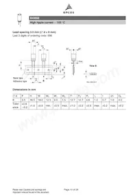 B43858C9107M000 Datasheet Pagina 10