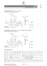 B43858C9107M000 Datasheet Pagina 11