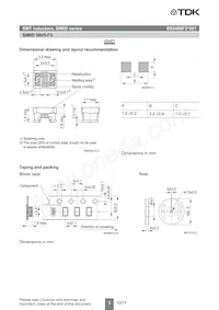 B82498F3821G001 Datasheet Page 3