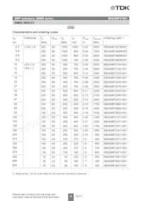 B82498F3821G001 Datasheet Page 5