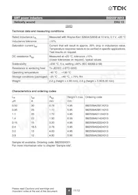 B82559A0302A013 Datasheet Page 4