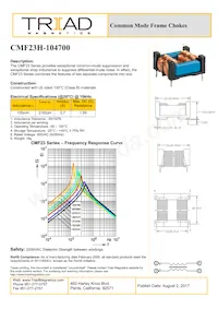 CMF23H-104700-B Datenblatt Cover