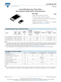 CRCW120682M0JPTAHR Datasheet Copertura