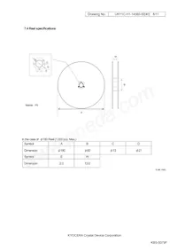 CX5032GB19200P0HEQZ1 Datasheet Pagina 8