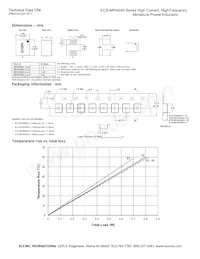 ECS-MPI4040R4-R33-R Datasheet Pagina 4