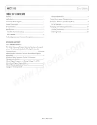 HMC1160LP5ETR Datasheet Pagina 2