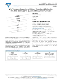 M39006/25-0264H Datasheet Copertura