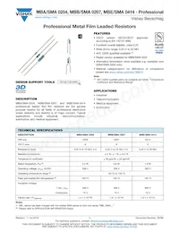 MBB02070C5608DC100 Datasheet Cover