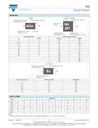 T55V337M6R3C0018 Datasheet Pagina 3