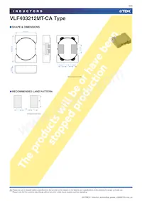 VLF403212MT-100M-CA Datasheet Pagina 5