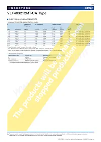 VLF403212MT-100M-CA Datasheet Pagina 6