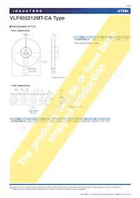 VLF403212MT-100M-CA Datasheet Pagina 9