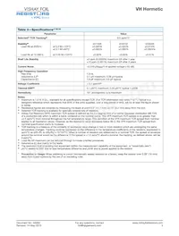 Y57871K50000V9L Datasheet Page 3